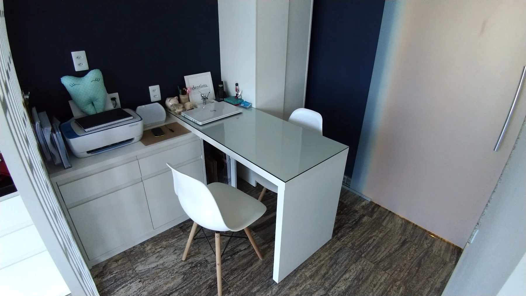 Sala de atendimento da CORP no Edifício Empire Center